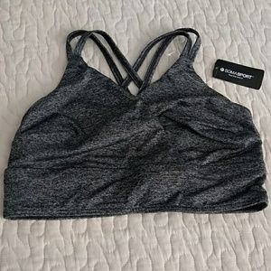 Soma Sport Yoga Strappy Back Bra NWT